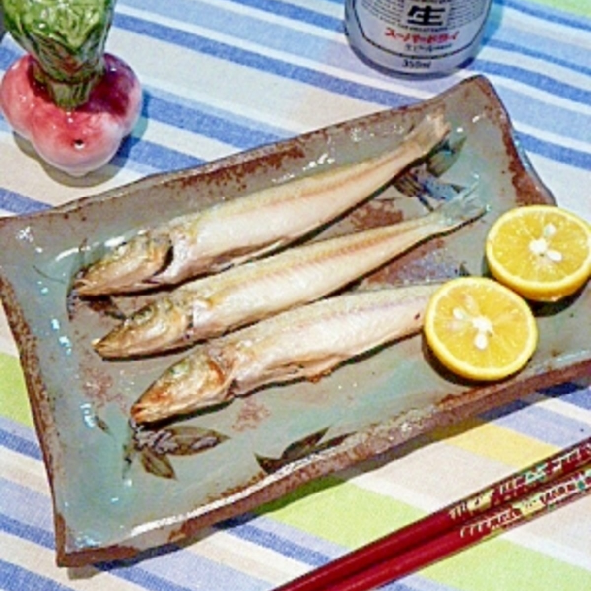 お酒でふっくら キスゴの塩焼き レシピ 作り方 By まめもにお 楽天レシピ